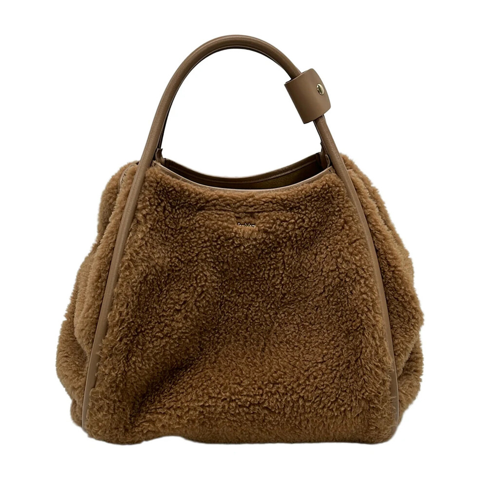 Max Mara T Marine Teddy Bear Small Bag #367741M60B